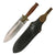 Original U.S. Spanish-American War Era Army Model 1880 Hunting Knife by Springfield Armory with Leather Sheath Marked to Watervliet Arsenal Original Items