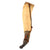 Original U.S. Revolutionary War Era Named “Two-Tone” Powder Horn with Original Leather Carrying Strap & Broken Plug - I. A. Buck Original Items