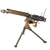 Original British WWI Vickers 9mm Turkish Contract Fluted Display Medium Machine Gun Serial C11700 with 1940 Dated Tripod, Ammo Box, and Carrier Original Items