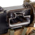 Original British WWI Vickers 9mm Turkish Contract Fluted Display Medium Machine Gun Serial C11700 with 1940 Dated Tripod, Ammo Box, and Carrier Original Items