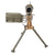 Original British WWI Vickers 9mm Turkish Contract Fluted Display Medium Machine Gun Serial C11700 with 1940 Dated Tripod, Ammo Box, and Carrier Original Items