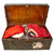 Original U.S. WWII 709th Tank Battalion Officer’s Trunk Grouping with Uniform, Bronze Star, and Captured German Souvenirs - Lieutenant Clark L. Bailey, Service Company Original Items