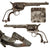 Original Spanish Made Relic Condition Colt Brevete M-1873 Single Action Army Revolver with 7 1/2 Barrel - Serial 24 Original Items
