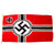 Original German WWII 100cm x 170cm Battle Flag by Textildruck Arlt - Reichskriegsflagge Original Items