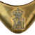 Original Spanish-American War Spanish Officer’s Gorget with Chain - Rare Original Items