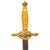 Original Spanish Civil War Era Spanish Air Force Officer’s Dagger with Scabbard & Chain Hanger by NF Toledo Original Items