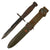 Original U.S. WWII M4 Bayonet by Kinfolks for the M1 Carbine with M8 Scabbard Original Items