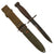 Original U.S. WWII M4 Bayonet by Kinfolks for the M1 Carbine with M8 Scabbard Original Items