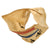 Original WWII Free French Resistance FFI Armband with Stitched Silk Flag Original Items