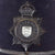 Original British WWII King’s Crown “Rosetop” Essex Constabulary “Blackout” Bobby Police Helmet Christy’s of London - Size 7 1/8 Original Items