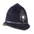 Original British WWII King’s Crown “Rosetop” Essex Constabulary “Blackout” Bobby Police Helmet Christy’s of London - Size 7 1/8 Original Items
