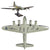 Original U.S. WWII B-17F “Flying Fortress” Model Plane Signed by Seven Veteran B-17 Crewmen - Scale 1/54 Original Items