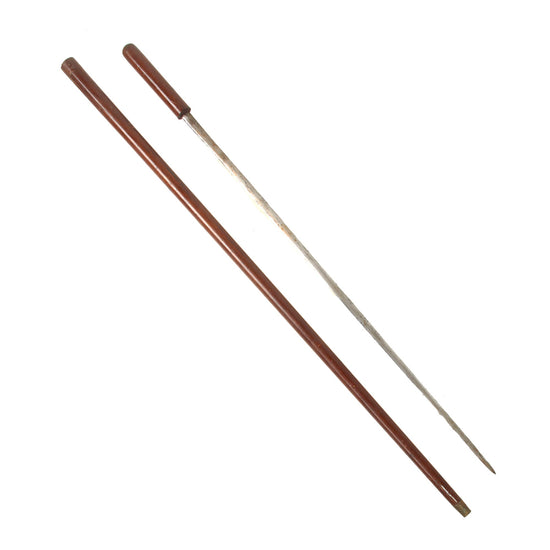 Original British Mid-19th Century Crude Sword Cane - 35⅝” Original Items