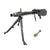 Original German WWII MG 42 Display Machine Gun with Live Barrel and Basket Belt Carrier Original Items