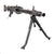 Original German WWII MG 42 Display Machine Gun with Live Barrel and Basket Belt Carrier Original Items