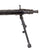 Original German WWII MG 42 Display Machine Gun with Live Barrel and Basket Belt Carrier Original Items
