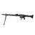Original German WWII MG 42 Display Machine Gun with Live Barrel and Basket Belt Carrier Original Items