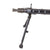 Original German WWII MG 42 Display Machine Gun with Live Barrel and Basket Belt Carrier Original Items