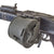 Original German WWII MG 42 Display Machine Gun with Live Barrel and Basket Belt Carrier Original Items