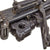 Original German WWII MG 42 Display Machine Gun with Live Barrel and Basket Belt Carrier Original Items