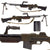 Original U.S. WWII BAR Browning Automatic Rifle M1918A2 Display Gun with Magazine and Sling - Marlin Barrel Dated 5 19 Original Items
