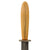 Original U.S. WWII Theater-Modified M3 Fighting Knife with Ivory Handle & Crest of Lille, France - Updated M8 Scabbard Original Items