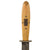 Original U.S. WWII Theater-Modified M3 Fighting Knife with Ivory Handle & Crest of Lille, France - Updated M8 Scabbard Original Items
