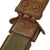 Original U.S. WWII Theater-Modified M3 Fighting Knife with Ivory Handle & Crest of Lille, France - Updated M8 Scabbard Original Items
