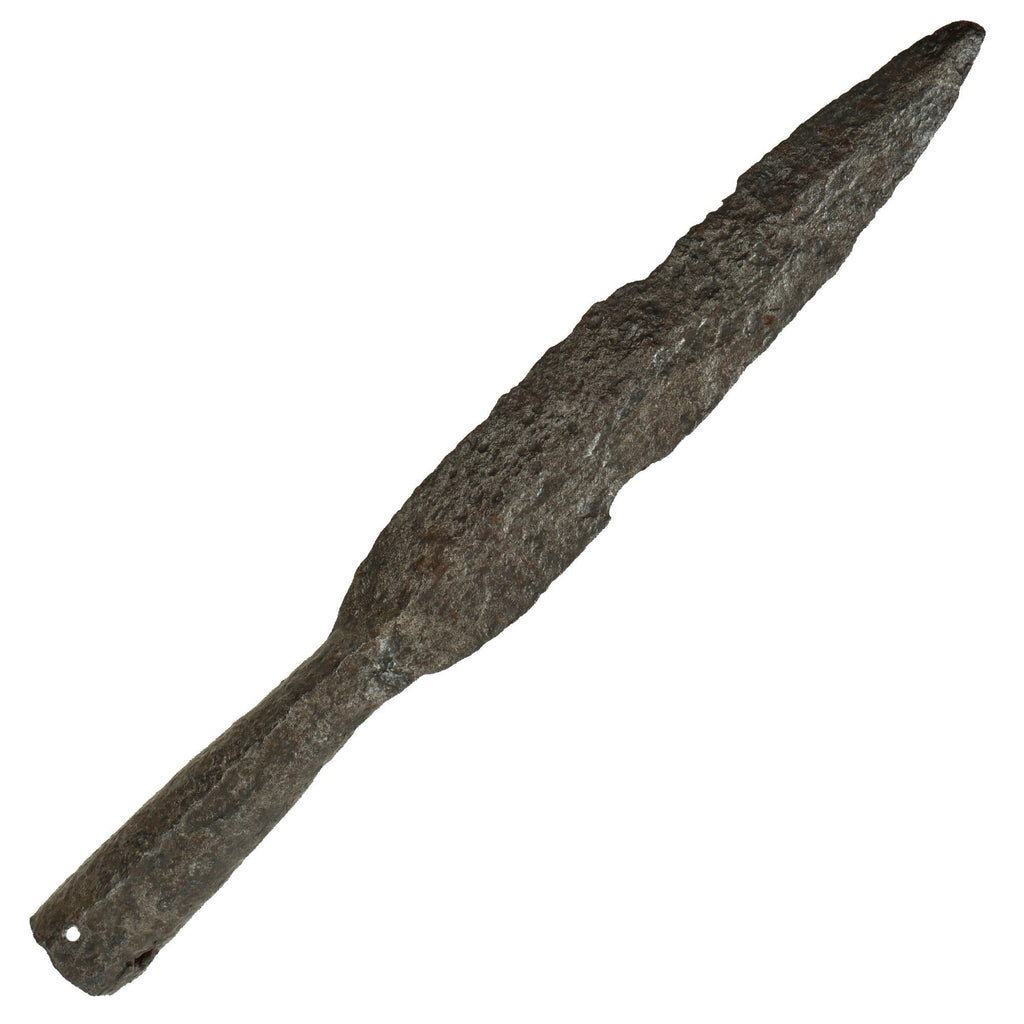 Original Viking 11th Century Spearhead Excavated - 13 ⅞” Original Items