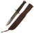 Original U.S. WWII Navy Rare “Red Spacer” Mark 2 KA-BAR Fighting Knife by PAL with BOYT 1943-Dated Leather Scabbard Original Items
