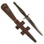 Original British WWII Second Pattern Fairbairn-Sykes Fighting Knife Blade-Marked by Wilkinson with Sheath Original Items