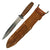 Original U.S. WWII Case "Pig Sticker" Wood Handle Fighting Knife with Correct Belt Scabbard Original Items