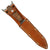 Original U.S. WWII Case "Pig Sticker" Wood Handle Fighting Knife with Correct Belt Scabbard Original Items