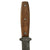 Original U.S. WWII Case "Pig Sticker" Wood Handle Fighting Knife with Correct Belt Scabbard Original Items