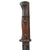 Original German WWI Seitengewehr M1884/98 II Sawback Bayonet by Rich. A. Herder with WWII Scabbard and DAK Web Frog Original Items