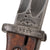 Original German WWI Seitengewehr M1884/98 II Sawback Bayonet by Rich. A. Herder with WWII Scabbard and DAK Web Frog Original Items