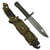 Original U.S. Cold War / GWoT Rare USMC M9 Buck+ Fixed Blade Combat Knife with M10 Wire Cutter Scabbard - 1 of 5,000 Produced Original Items