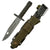 Original U.S. Cold War / GWoT Rare USMC M9 Buck+ Fixed Blade Combat Knife with M10 Wire Cutter Scabbard - 1 of 5,000 Produced Original Items