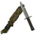 Original U.S. Cold War / GWoT Rare USMC M9 Buck+ Fixed Blade Combat Knife with M10 Wire Cutter Scabbard - 1 of 5,000 Produced Original Items