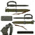 Original U.S. Vietnam War Era M7 Bayonet by Imperial for M16 Rifle with M8A1 Scabbard and 2018-Dated Detachable Aluminum Knuckles Original Items
