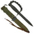Original U.S. Vietnam War Era M7 Bayonet by Imperial for M16 Rifle with M8A1 Scabbard and 2018-Dated Detachable Aluminum Knuckles Original Items