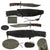 Original U.S. Vietnam War - 1980s Navy Seal Richard Batson Large Size Ranger Fighting Knife Serial 301 in Correct Leather Sheath by Gutcher - Believed to be One of 28 made for Special Seal Team Original Items