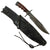 Original U.S. Vietnam War - 1980s Navy Seal Richard Batson Large Size Ranger Fighting Knife Serial 301 in Correct Leather Sheath by Gutcher - Believed to be One of 28 made for Special Seal Team Original Items