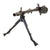 Original German WWII MG 34 Display Machine Gun by Waffenwerke Brünn with Basket Belt Carrier - dated 1944 Original Items