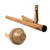 Original German WWII Inert Restored Panzerfaust 60 Anti-Tank Rocket with Wooden Dummy Projectile Original Items