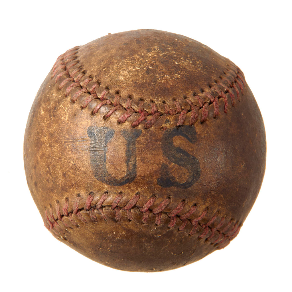 Original U.S. WWII Army Issue Baseball Marked US Original Items