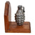 Original U.S. Korean War / Vietnam War Era MkII Grenade Bookends with Fuze Dated 1953 - Inert Original Items