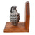 Original U.S. Korean War / Vietnam War Era MkII Grenade Bookends with Fuze Dated 1953 - Inert Original Items