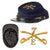 Original Early Indian Wars Model 1872 U.S. Army Kepi 7th Cavalry Regiment Troop E Insignia and Faint Maker’s Mark - Period Repair Original Items