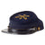 Original Early Indian Wars Model 1872 U.S. Army Kepi 7th Cavalry Regiment Troop E Insignia and Faint Maker’s Mark - Period Repair Original Items